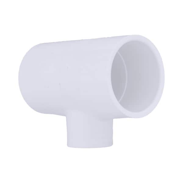 1 1/2 X 1 1/2 X 1 1/4 PVC Sch 40-Red Tee Sxsxs