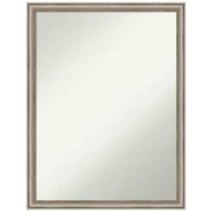 Amanti Art Brushed Sterling Silver Frame 30-in W x 30-in H Square Silver  Framed Wall Mirror in the Mirrors department at