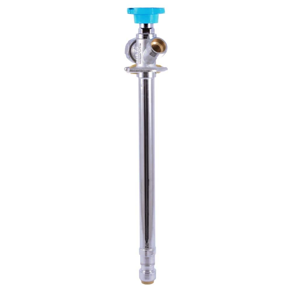 Chrome 10-Inch Frost-Free Brass Anti-Siphon Sillcock Valve