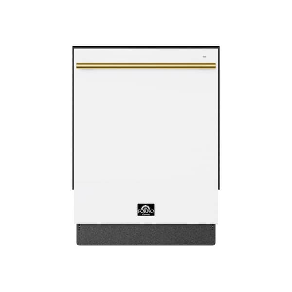 Romano 24 in. Built-In Tall Tub Dishwasher in White