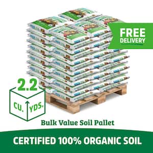 Organic Bulk Potting Mix Pallet (60 1 cu.ft. Bags)