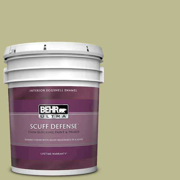 BEHR ULTRA 5 gal. #S340-4 Back to Nature Extra Durable Eggshell Enamel Interior Paint & Primer