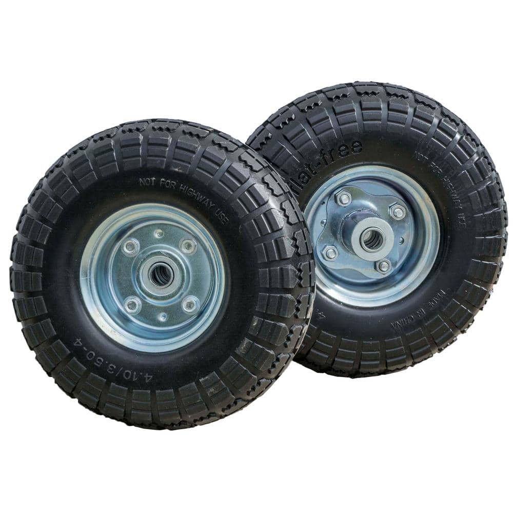Buffalo Tools 10 in. No Flat Tires (2-Pack) -  801200