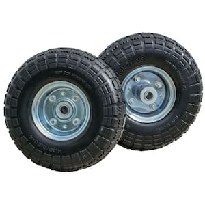 10 in. No Flat Tires (2-Pack)