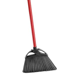 Libman 1559 Black Swivel and Grout Scrub Brush with 60 Red Handle