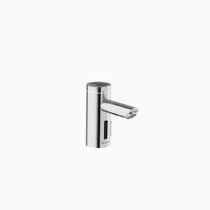 Optima EAF275-ISM Solar-Powered Deck-Mounted Single Hole Touchless Bathroom Faucet in Polished Chrome