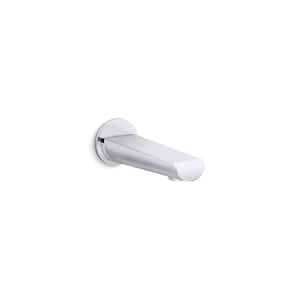 Avid Wall-Mount Bath Spout in Polished Chrome
