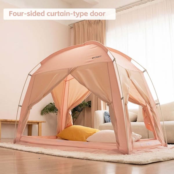 Zeus Ruta Pink Camping Tents Privacy Dream Tent Light-Reducing