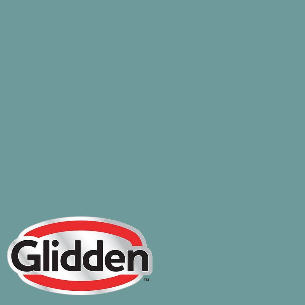 Glidden Essentials 5 gal. HDGB25 Island Turquoise Flat Exterior Paint