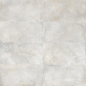 Hudson Silver 23.69 in. x 47.07 in. Matte Porcelain Floor and Wall Tile (31 sq. ft. / Case)