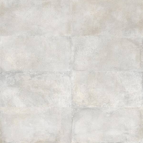 Ivy Hill Tile Hudson Silver 23.69 in. x 47.07 in. Matte Porcelain Floor and Wall Tile (15.50 sq. ft. / Case)