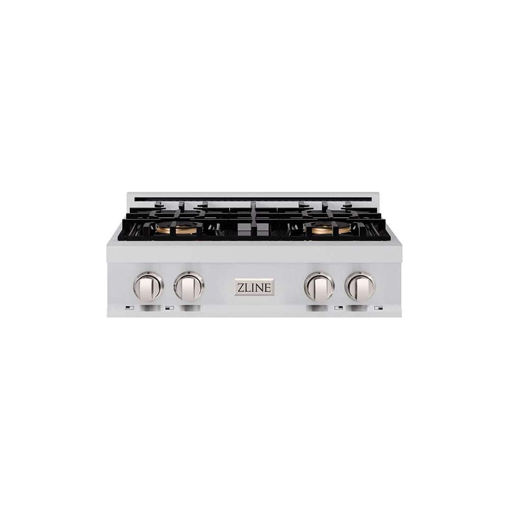 30 in. Classic Gas Rangetop with 4-Burner DuoPro Cooktop in Stainless Steel