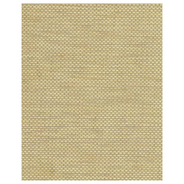 York Wallcoverings Woven Crosshatch Paper Strippable Roll (Covers 72 sq. ft.)