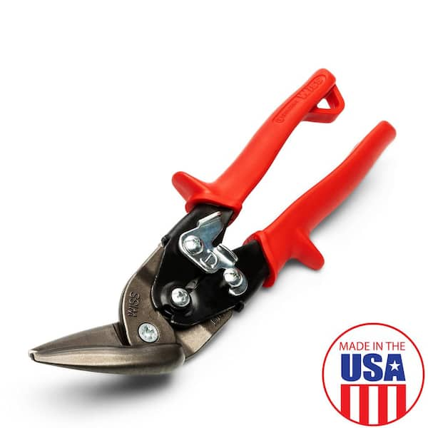 Wiss 9-1/4 in. Compound Action Offset Straight and Left Cut Aviation Snips