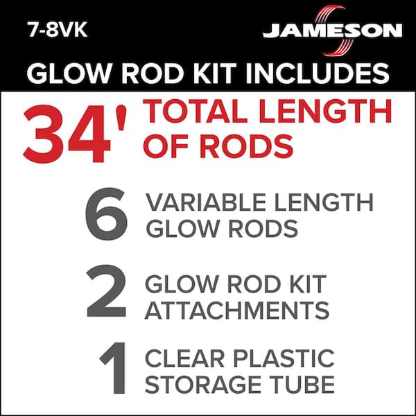 Jameson Glow Rod Kit with 18 ft. of Fiberglass Fish Rod at Tractor Supply  Co.