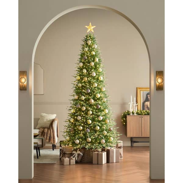 9 ft. Grand Duchess Twinkling Balsam Fir Slim LED Pre-Lit Artificial Christmas Tree