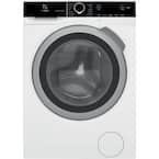 2.4 cu. ft. 24 in. Stackable Front Load Washer in White with LuxCare Wash and Steam Refresh