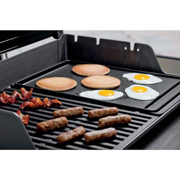 Porcelain-Enameled Cast Iron Griddle Compatible with Select Large Spirit and Select Smokefire Grills