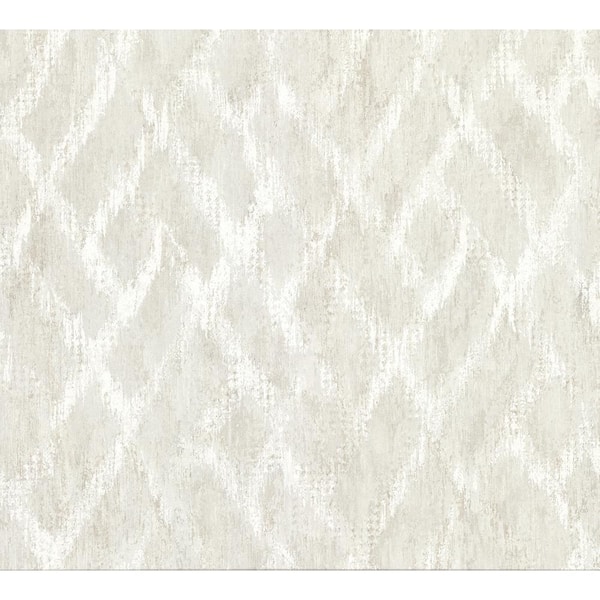 Brewster Bunter Bone Distressed Geometric Paper Strippable Wallpaper (Covers 57.8 sq. ft.)