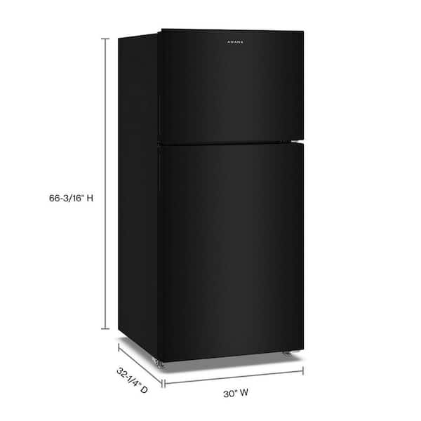 Amana 30 in. 19 cu. ft. Freestanding Wide Garage Ready Top Freezer