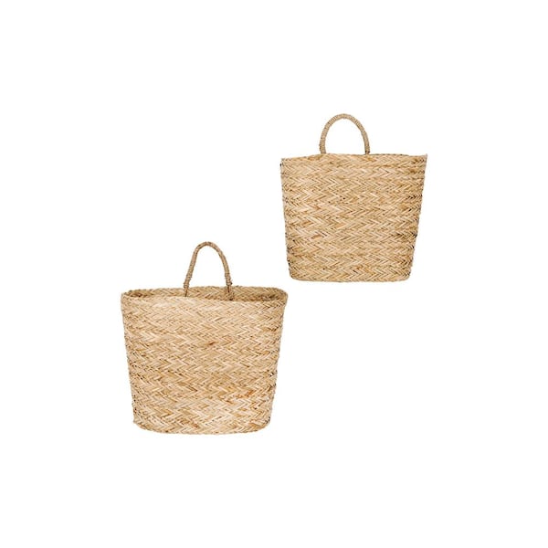 Seagrass Hanging Wall Baskets