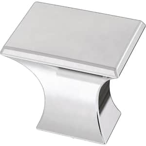 Modern A-Line 1-1/8 in. (28 mm) Polished Chrome Cabinet Knob