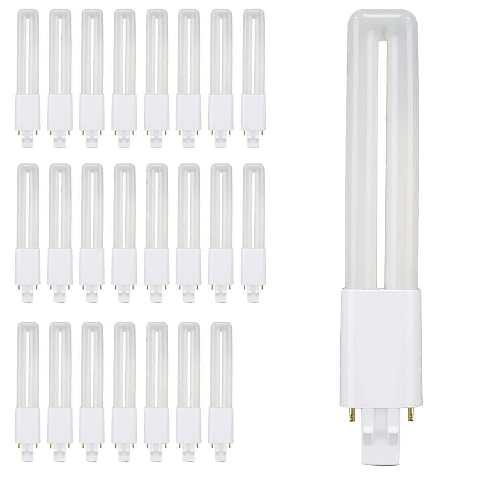 Feit Electric 13-Watt Equivalent PL Twin Tube CFLNI Bi-Pin Plug-In GX23 ...