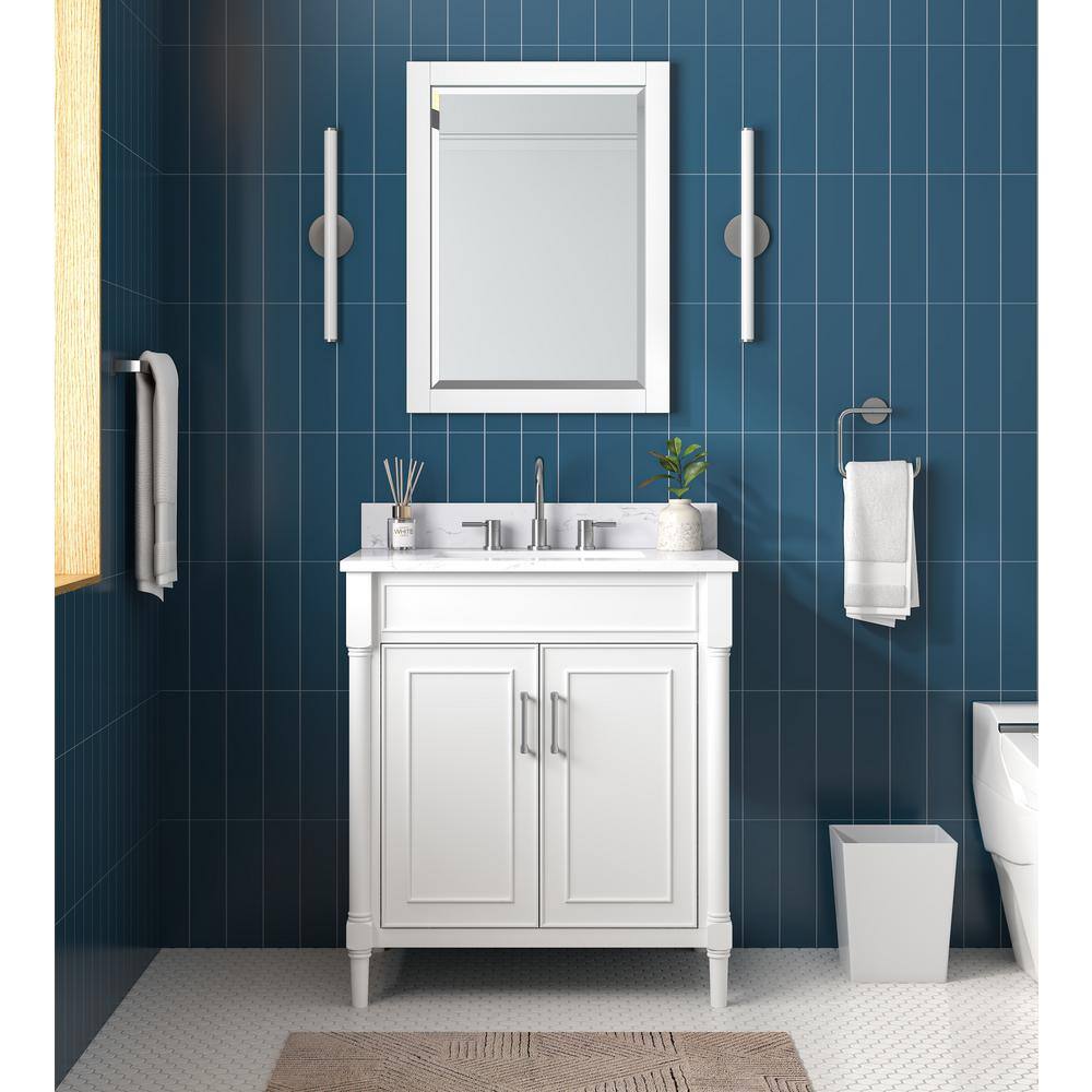 Addison 30'' White Freestanding Single Bathroom Vanity Base