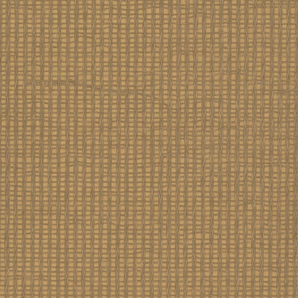 Kenneth James Fang Light Brown Textured Non-Pasted Grasscloth Paper Wallpaper