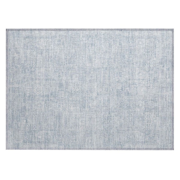 Chantille Machine Washable Indoor/Outdoor Abstract ACN2804 Sky 2 ft. x 3 ft. Accent Rug