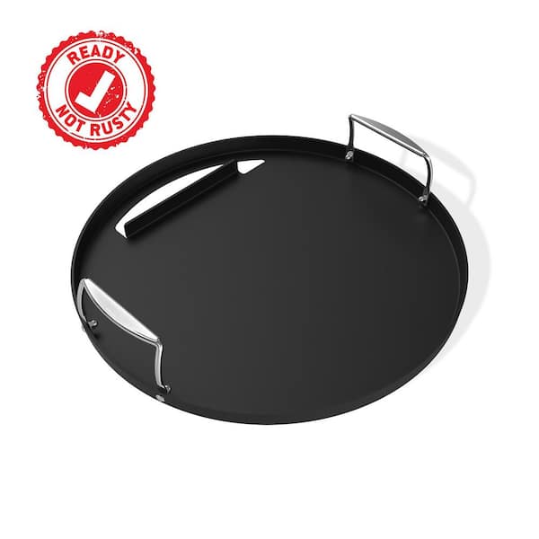 22 in. Charcoal Grill Full Size Griddle Insert