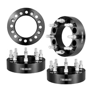 Wheel Spacers, Wheel Adapters, 8 Lug Forged Spacer, Fit for Dodge Ram 2500, Ram 3500 and Ford F250, F350, 2 PCS Black