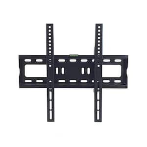Heavy Duty Matte Black Finish Fixed Television Wall Mount for 26 - 55 in. Plasma/LCD/LED Televisions
