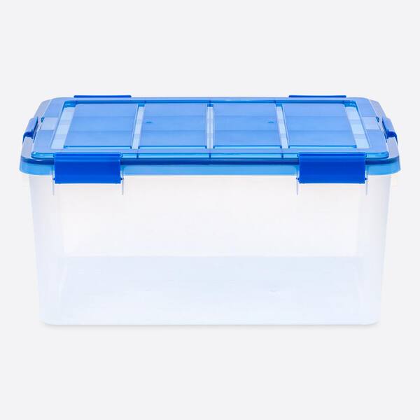 plastic clear tote
