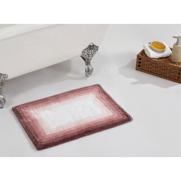 Better Trends Torrent Collection Rose 17" x 24" 100% Cotton Bath Rug
