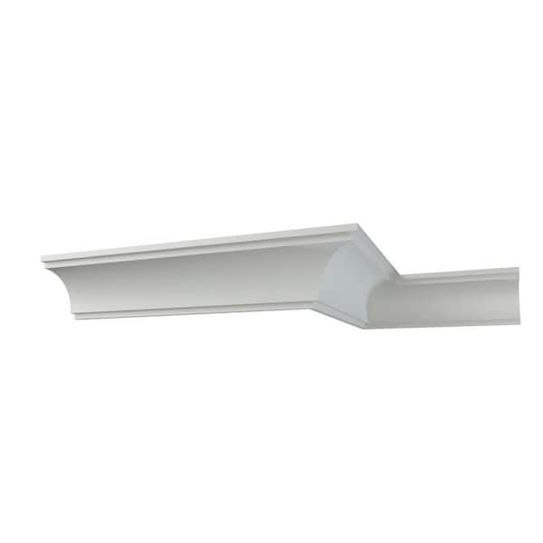 Graham 4.75 in. D x 6.625 in. W x 94.5 in. L Polyurethane Crown Moulding