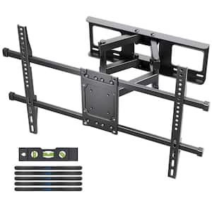 Universal Design Retractable Full Motion Wall Mount for 32 in. - 84 in. TVs with Dual Articulating Arms