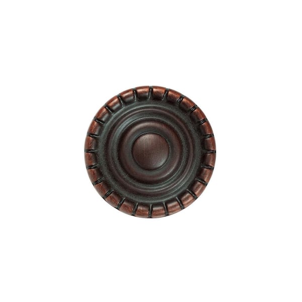 Sumner Street Home Hardware Laurel 1-1/4 in. Satin Copper Cabinet Knob