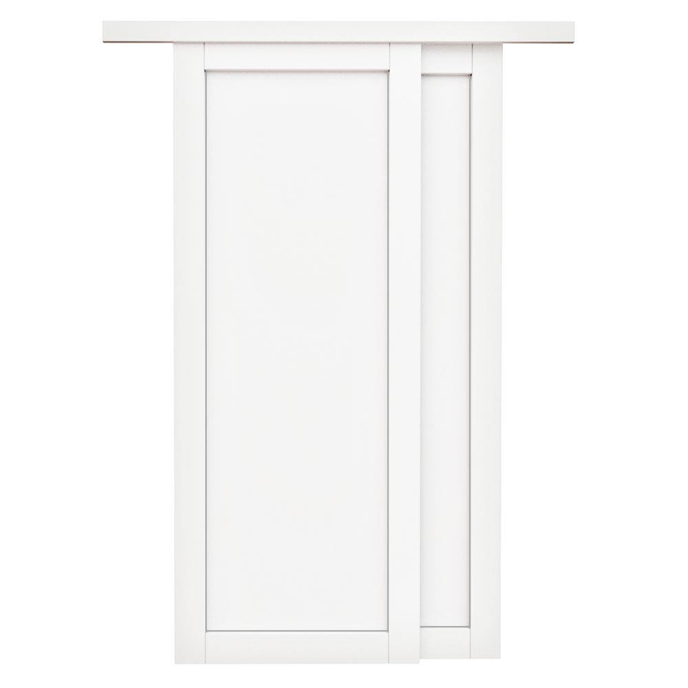 Reviews for ARK DESIGN 60 in. x 80 in. Paneled 1-Lite White Finished ...