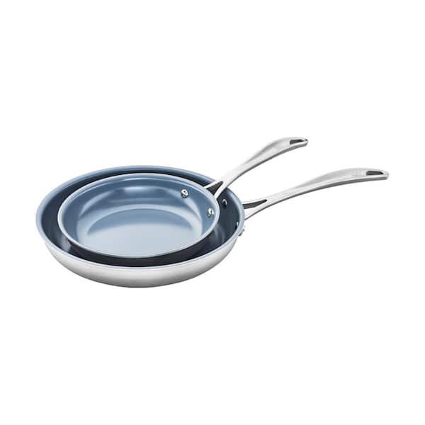 ZWILLING Spirit 2-piece Stainless Steel Nonstick Frying Pan Set, 2-piece