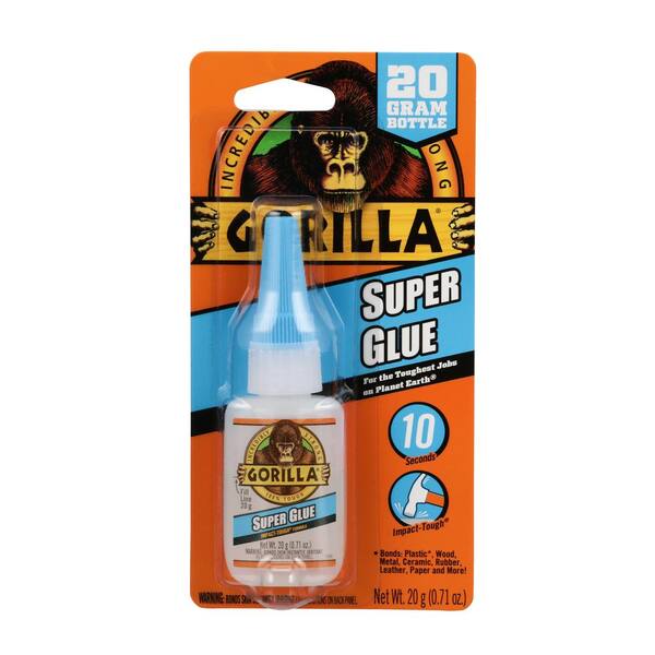 Gorilla 0 71 Oz Super Glue 2 Pack, Does Gorilla Glue Work On Faux Leather