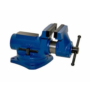 4 in. Compact Bench Vise With 360 Degree Swivel Base Vise