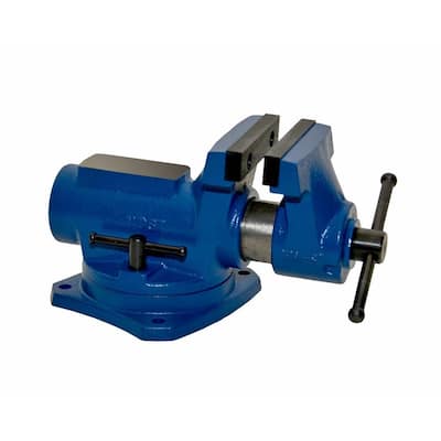 4 in. Compact Bench Vise With 360 Degree Swivel Base Vise