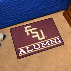 Florida State Alumni Garnet 1.5 ft. x 2.5 ft. Starter Area Rug