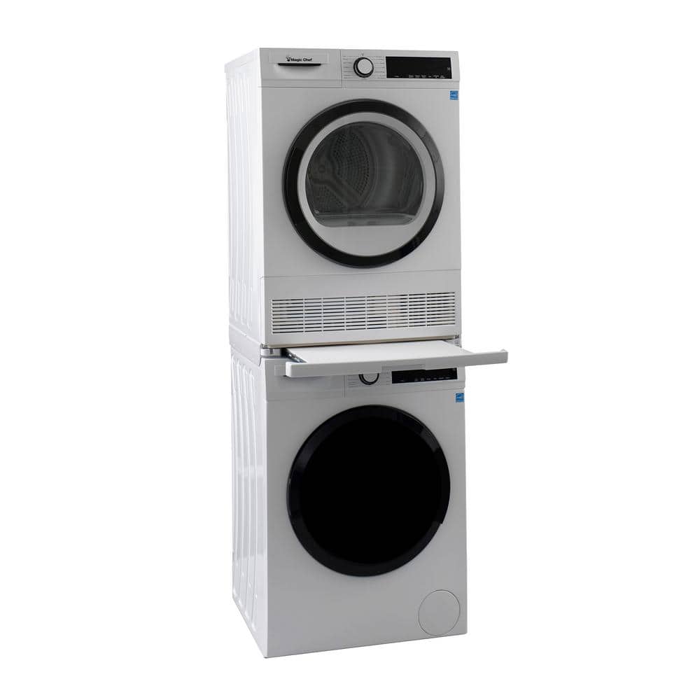 Magic Chef 24-Inch White Stackable Front Load Electric Dryer