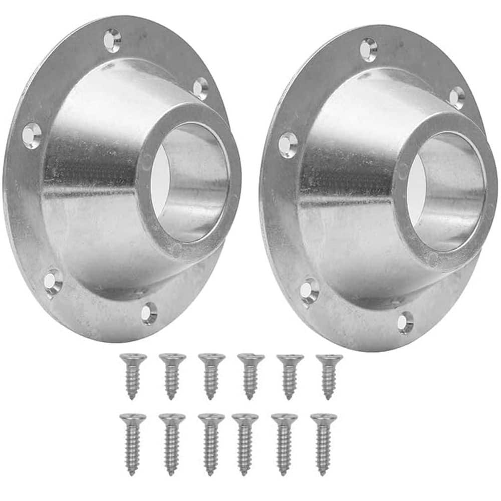 6.5 in. Height 2.25 in. Length Aluminum RV Table Base Standard Table Pedestal Floor Mounting Base 2-Pack price history on PriceWatchPro