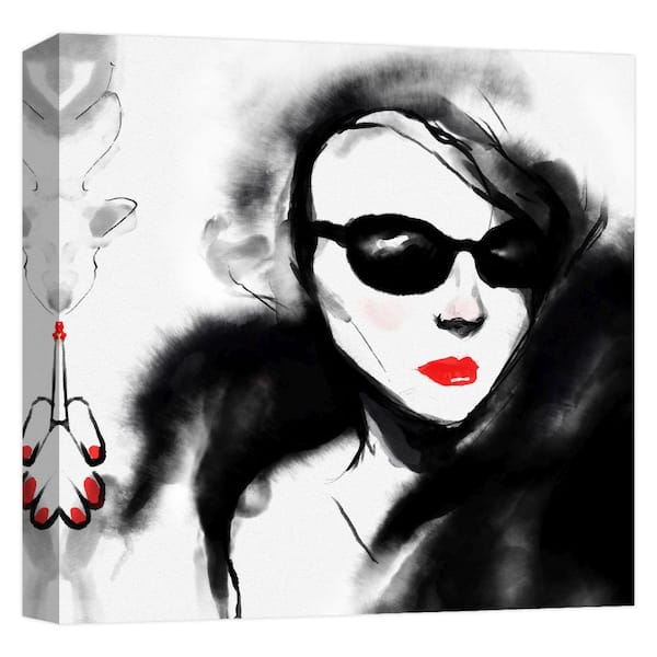 PTM Images "Elegant Style'' Canvas Abstract Wall Art 15 in. x 15 in.