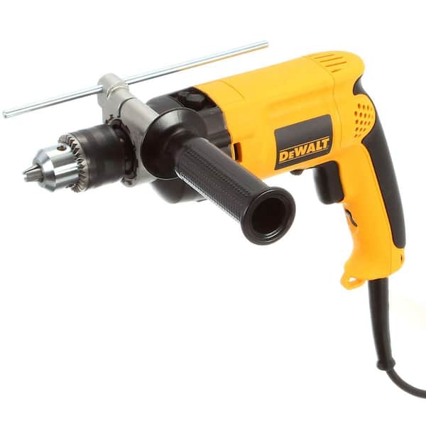 difficult Specifically Not enough DEWALT 7.8 Amp Corded 1/2 in. Variable Speed Reversible Hammer Drill DW511  - The Home Depot