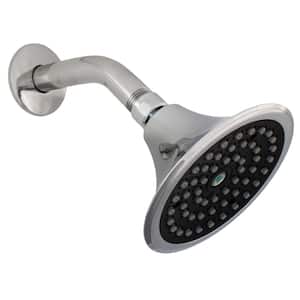 Niagara Conservation Part # N2150-TP - Commercial 1-Spray Patterns With 1.5  Gpm 2.5 In. Wall Mount Fixed Shower Head With All Metal Tamperproof In  Chrome - Showerheads - Home Depot Pro