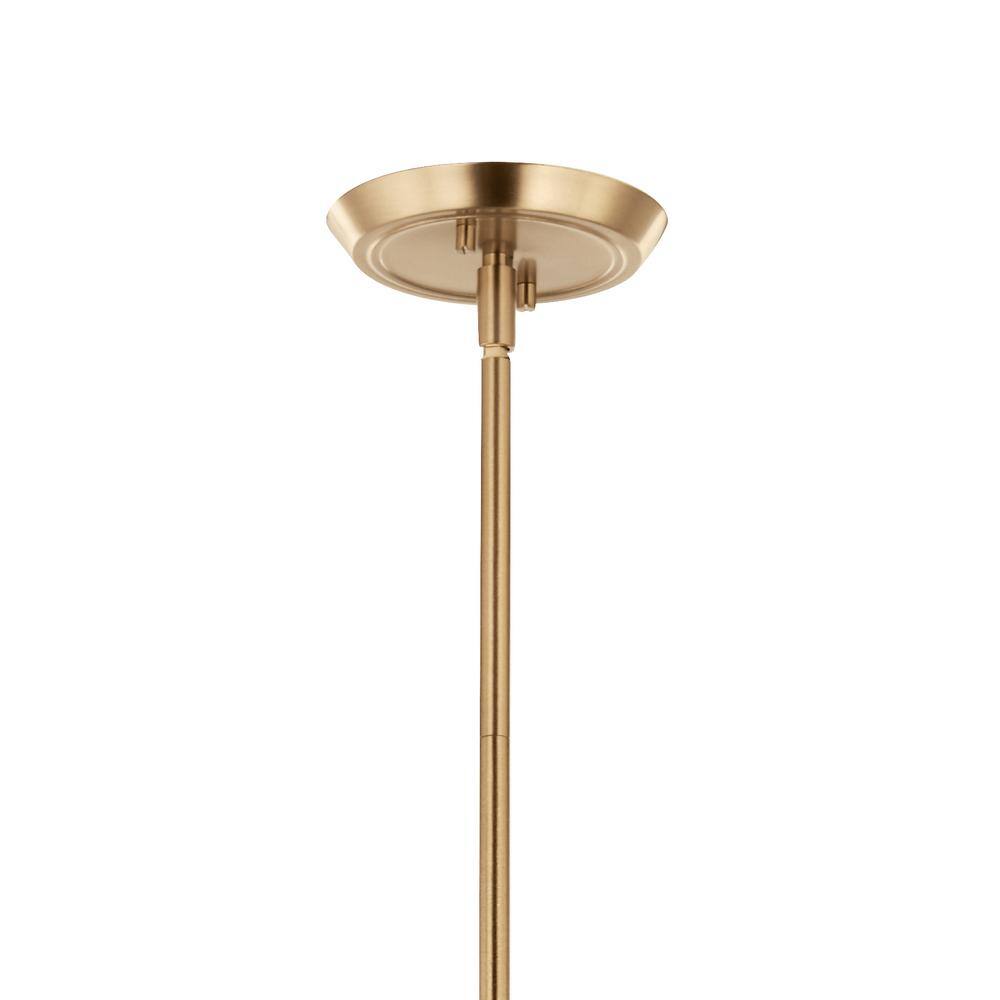 Champagne Bronze 12-Light Multi-Tier Chandelier with Tapered Accents